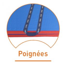 RED EDGES END-ASSEMBLING GYMNASTICS TRACK