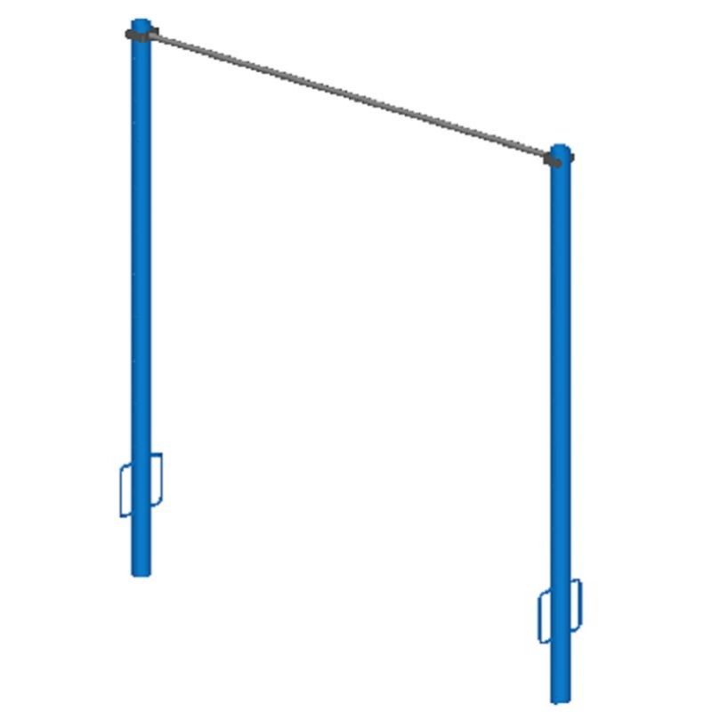 GYMNASTICS HIGH BARS WITHOUT CABLES - DIMASPORT