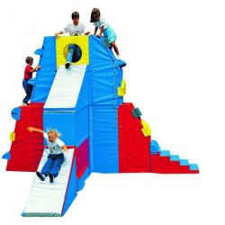 SUPER GYM KID - 17 MODULES PARCOURS DE MOTRICITÉ EN MOUSSE POUR ENFANT DE 3-12 ANS