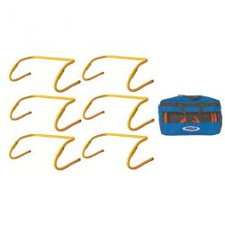 HAIES DE VELOCITE PLIABLES  DOUBLE HAUTEUR 30 ET 50 CM LE LOT DE 6