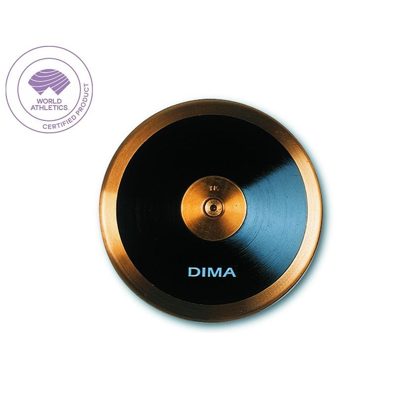 DISQUE SUPER SPIN NOIR COMPÉTITION CERTIFIÉ |ATHLÉTISME |DIMASPORT
