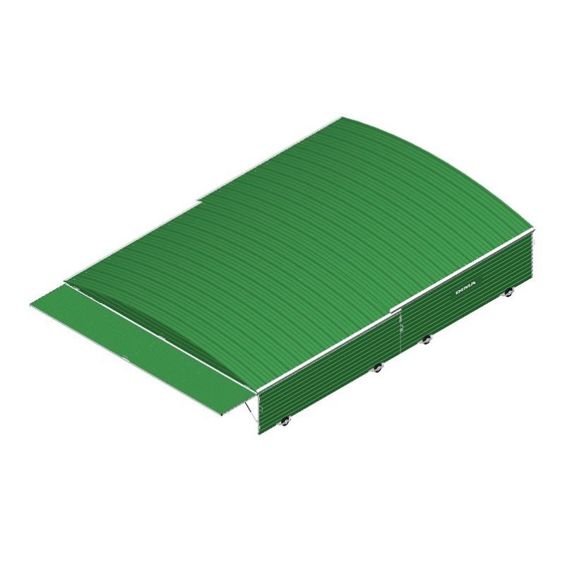 Garage sur roues fixes pour sautoir perche meeting7.85 x 5.60m