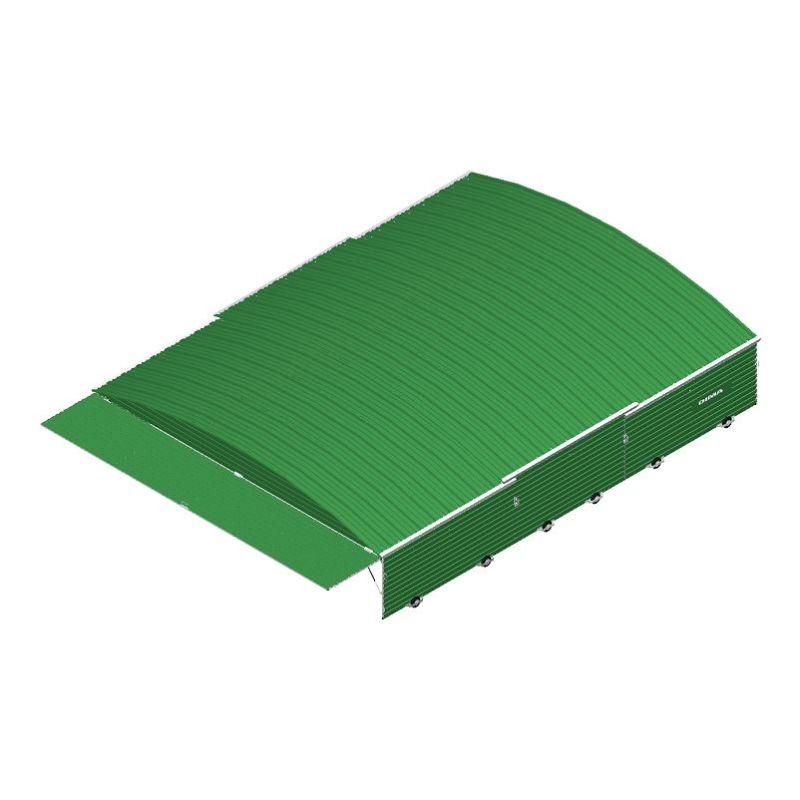 Garage integral sur roues fixes pour sautoir perche concept iv10.00 x 6.50m