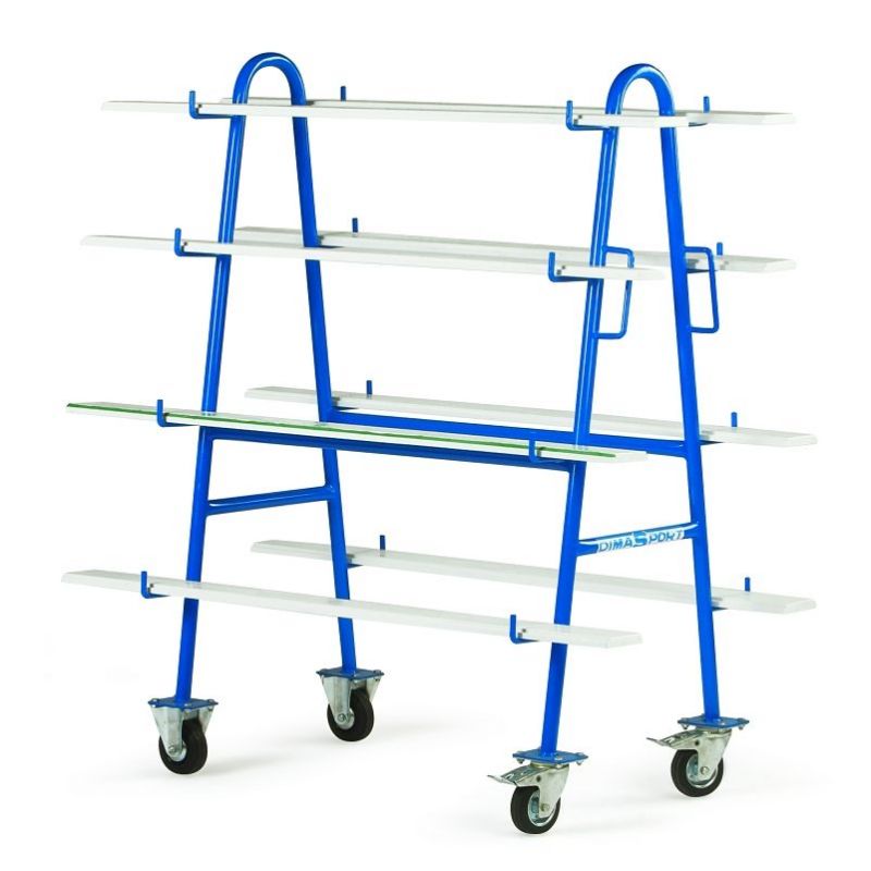 Chariot pour planchettes a plasticine