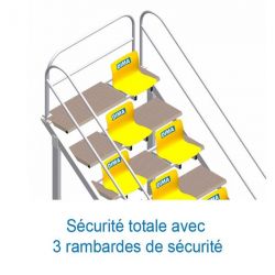 Estrade de juge 16 sieges