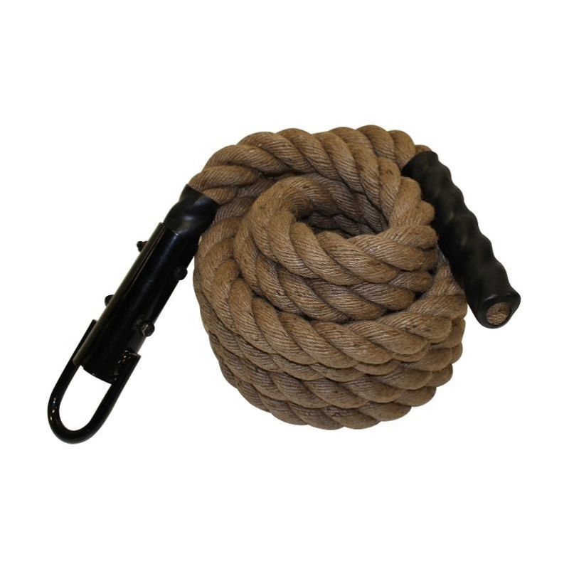 CORDE À GRIMPER AVEC CROCHET 6 MÈTRES -DIMASPORT