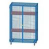 ARMOIRE RANGEMENT GRILLAGÉE MATÉRIEL MOBILE 120X70X183CM - DIMASPORT