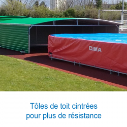 ABRIS EXTÉRIEUR DE PROTECTION EN ACIER SUR MESURE | DIMASPORT