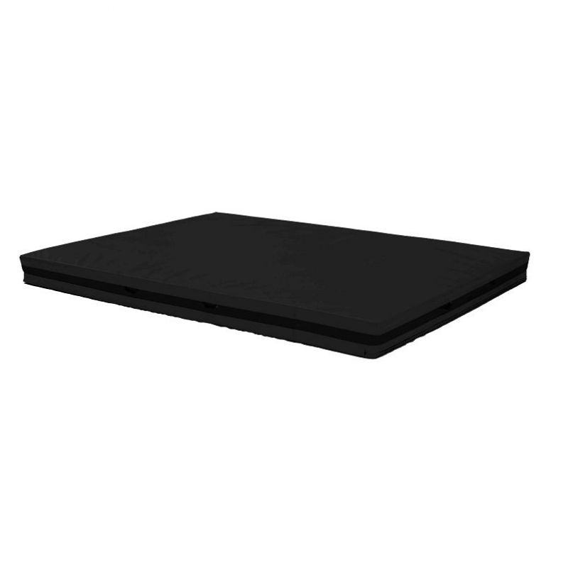 MATELAS DE CIRQUE NOIR BI DENSITE REVERSIBLE