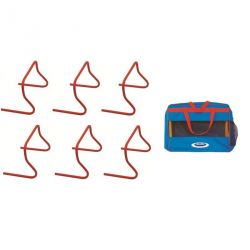 HAIES DE VÉLOCITÉ HAUTEUR 15 OU 30 CM - LOT DE 6 - DIMASPORT