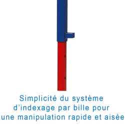 Haie internationale electrozinguee automatique