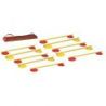 Haie multi fonction soucoupes hauteur 5cmlot de 10