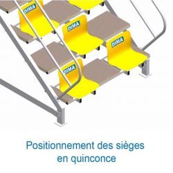 Estrade de juge 16 sieges