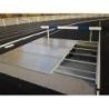 Recouvrement aluminium pour fosse de steeple(profondeur 50 a 70 cm)
