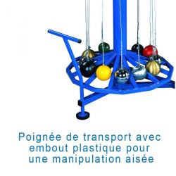 Chariot de transport circulaire pour marteaux