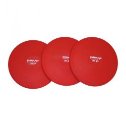 DISQUE INITIATION CAOUTCHOUC SOUPLE -LOT DE 3 | ATHLÉTISME| DIMASPORT