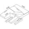 Matelas perche international monohousse 8.00 x 6.00 x 0.80/0.40m