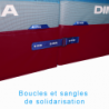 Matelas perche meeting monohousse7.00 x 5.00 x 0.80/0.50m
