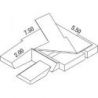 Matelas perche federal monohousse 7.50 x 5.50 x 0.80/0.50m