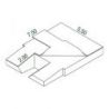 Matelas perche federal monohousse 7.50 x 5.50 x 0.80/0.50m