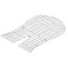Caillebotis galvanise pour sautoir perche basic4.25x5.00x0.10m