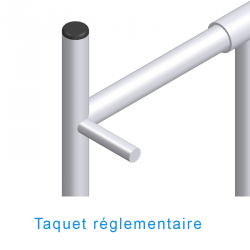 POTEAUX SAUT A LA PERCHE REPLIABLES -CERTIFIÉS WA |DIMASPORT