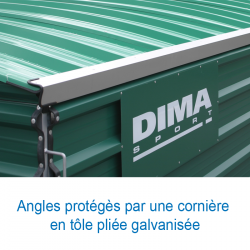 Garage sur roues fixes pour sautoir perche basic4.70 x 5.60m