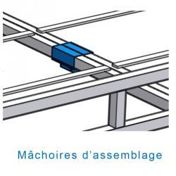 Caillebotis galvanise pour sautoirs hauteurentrainement / initiation