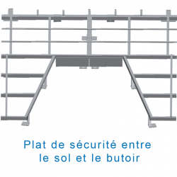 CAILLEBOTIS / PLATEFORME ACIER SUR MESURE | DIMASPORT