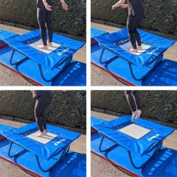 MINI TRAMPOLINE DE GYMNASTIQUE A RESSORT - DIMASPORT