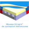 Matelas hauteur interclub 6.00 x 3.00 x 0.70m