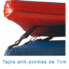 Matelas hauteur challenger World Athletics 6.00 x 4.25/4.00 x 0.70m