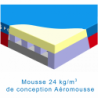 Matelas perche club monohousse confort plus 6.30 x 5.00 x 0.80/0.50m