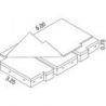 MATELAS HAUTEUR DIMASPORT CHALLENGER  6.00 X 3.25/3.00 X 0.70 M