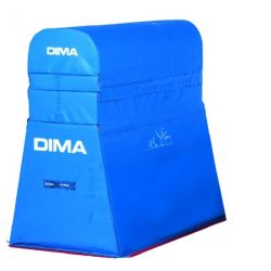 MAXI CHEVAL DE SAUT EN MOUSSE DE GYMNASTIQUE 150x80x140cm - DIMASPORT