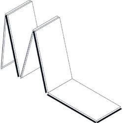 CHEMIN DE GYMNASTIQUE ASSOCIATIF VELCRO PÉRIMÈTRE TOTAL - DIMASPORT