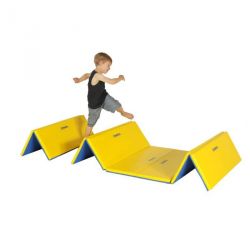 HAIE TAPIS MOUSSE PLIANT ÉPAISSEUR 4 CM - LOT DE 4 - DIMASPORT