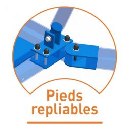 Barres asymetriques a poser