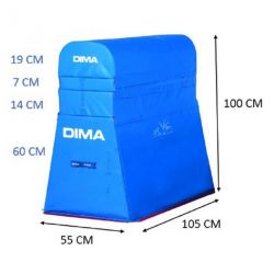GYMNASTIC VAULTING HORSE FOAMMODULE 105x55x100cm - DIMASPORT