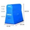 CHEVAL DE SAUT EN MOUSSE DE GYMNASTIQUE 105x55x100cm - DIMASPORT
