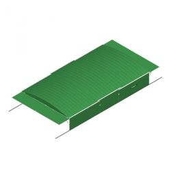 Garage sur roues fixes pour sautoir perche meeting double entrees10.60 x 5.60m