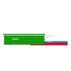 Garage sur roues fixes pour sautoir hauteur club5.70 x 3.60 m