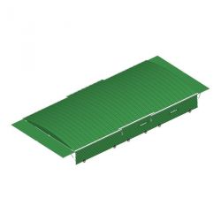 Garage integral sur roues fixes pour sautoir perche international double entrees up & down11.60 x 6.70m