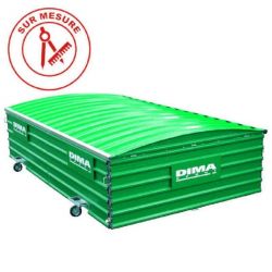 ABRIS EXTÉRIEUR DE PROTECTION EN ACIER SUR MESURE | DIMASPORT