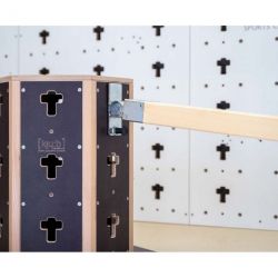 SUPPORT ARTICULÉ BARRE/POUTRE BOXES PARKOUR/MURS MULTI-FONCTIONNELS