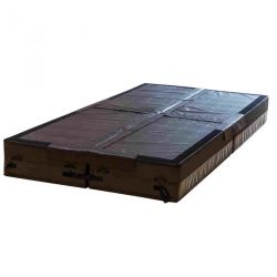 MATELAS DE CHUTE CIRQUE & SPECTACLE  MONOBLOC NOIR JUXTAPOSABLE SOLIDAIRE TOTALE  18KG/M2