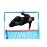 BARRE OBSTACLE PARKOUR 1M60 AVEC TIRANTS ET OPTION MODULE MOUSSE